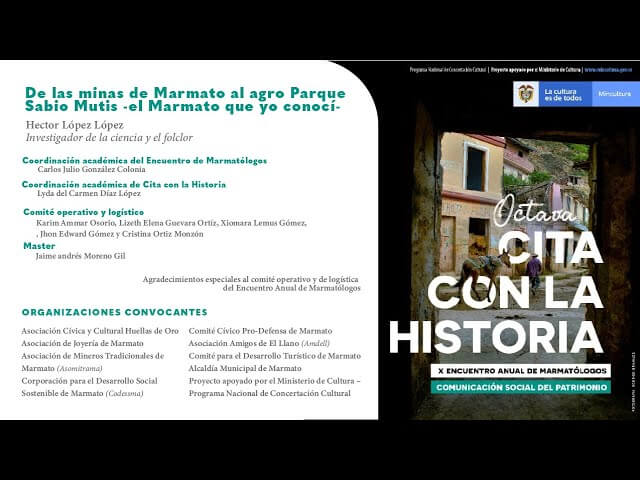 La tradición minera de Marmato y la visión de desarrollo y conservación
                del Agro-parque Sabio Mutis