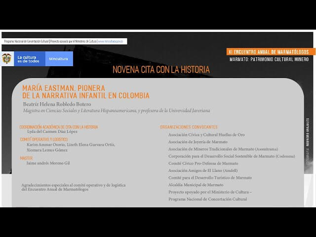 La vida y obra de María Eastman